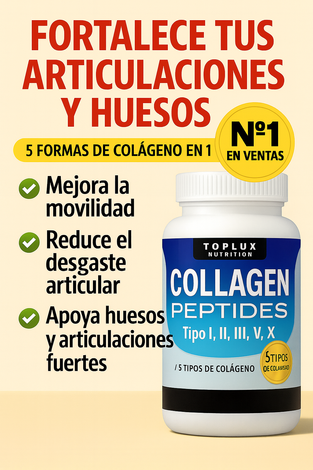 Colágeno Complex 5 en 1 60 cápsulas